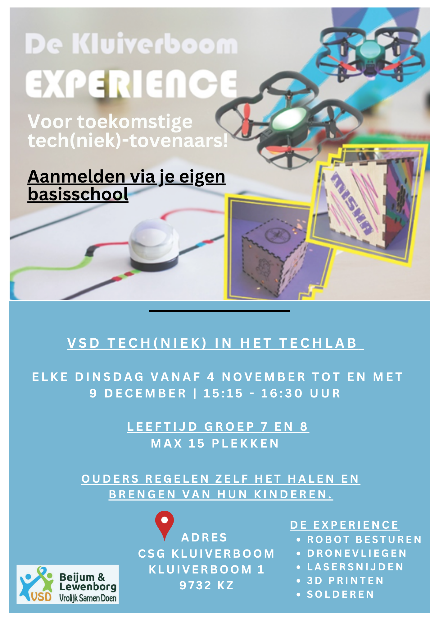 *Special* Kluiverboom Experience (groep 7,8)