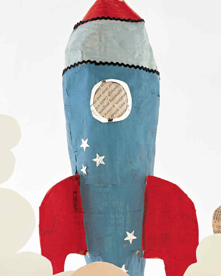 Donderdag: Ruimteschepen maken van papier-maché (groep 6,7,8)